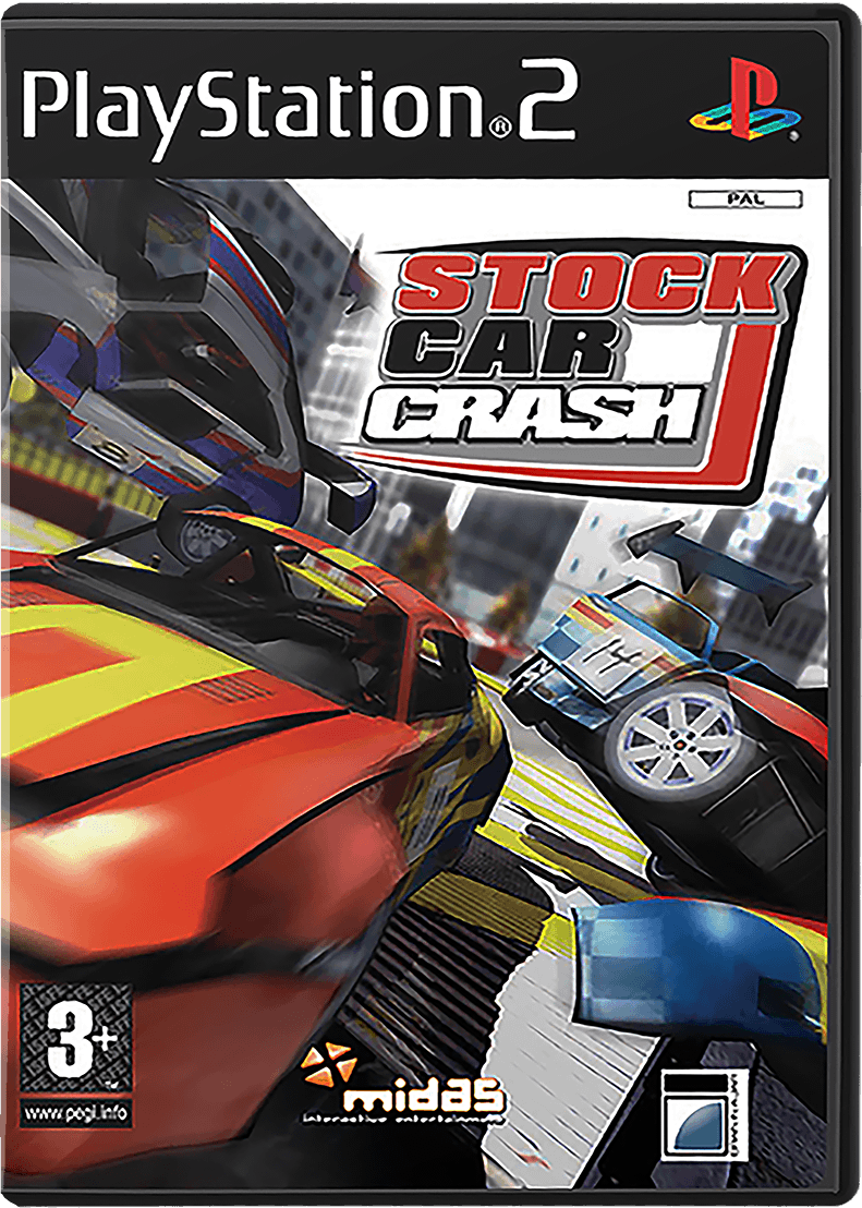 Stock Car Crash box art for Playstation 2